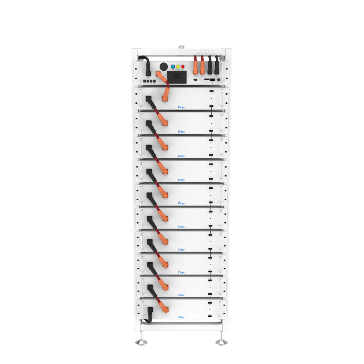Rack Deye BOS-A-Rack11 pentru 11 Module Baterii Înaltă Tensiune [1]