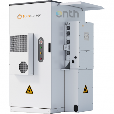 Invertoare - Set stocare industrială 109kWh Solis PrimePower cu invertor 50kW hibrid