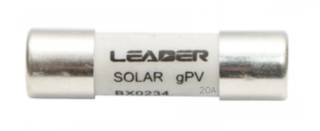 Siguranță Fuzibilă gPV 10x38mm 20A 1000VDC Leader BX0234 [1]