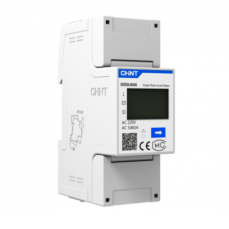 Smart Meter Monofazat CHiNT DDSU666 5(80)A Conexiune Directa SOFAR [2]
