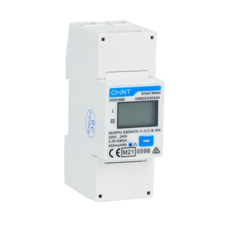 Smart Meter Monofazat CHiNT DDSU666 5(80)A Sofar/Deye, Conexiune Directă [2]