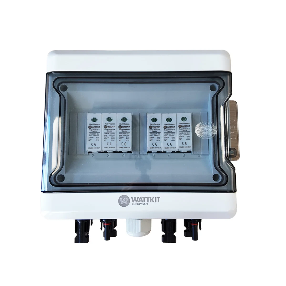 Tablou DC WattKit 2 Stringuri T2 Preasamblat 1000V IP65 [3]