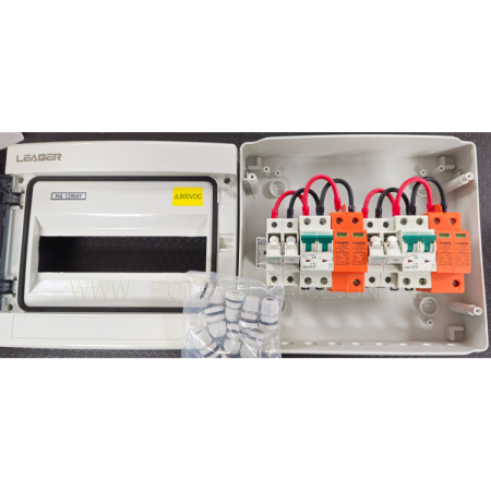 Tablou Fotovoltaic DC LEADER 2 Șiruri MCCB SPD 800VDC IP65 Precablat [1]
