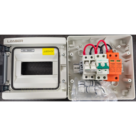 Tablouri si protectii - Tablou Fotovoltaic DC Leader MCCB + SPD 600VDC IP65 1 String