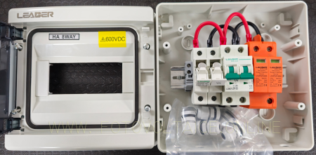 Tablou Fotovoltaic DC Leader MCCB + SPD 600VDC IP65 1 String [2]
