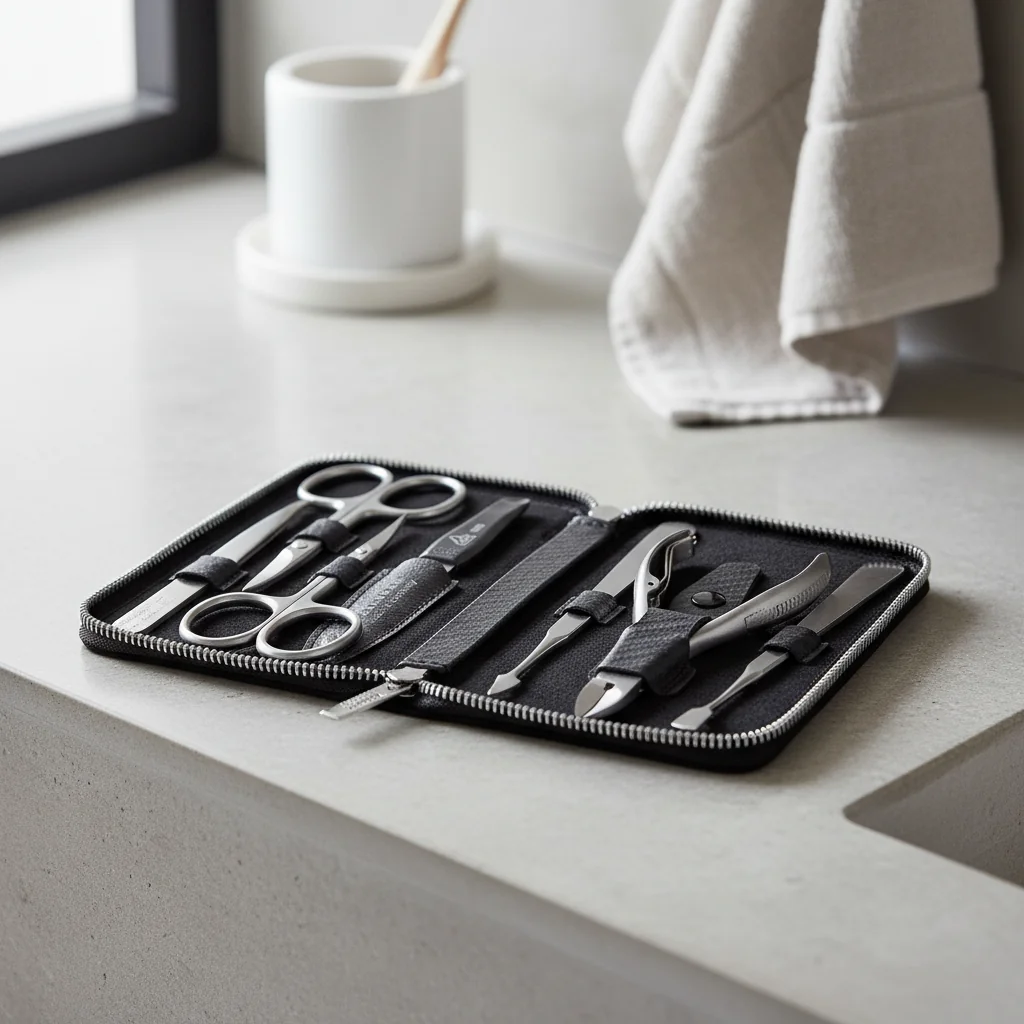 trusa-manichiura-pedichiura-black-carbon-otel-inoxidabil-erbe-solingen