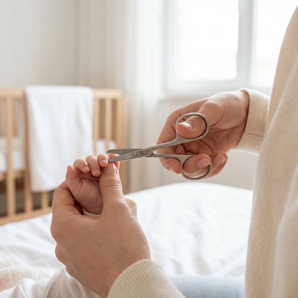 forfecuta-pentru-bebelusi-cu-varf-rotund-otel-inoxidabil