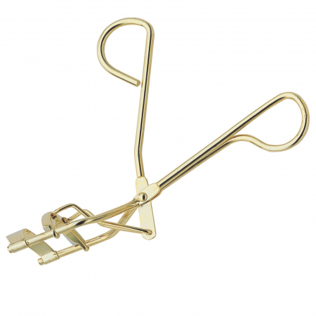 Ondulatoare gene - Ondulator profesional clasic de gene, din oțel aurit, 11 cm