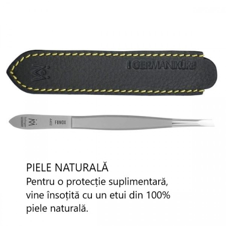 Pensetă profesională cu vârf oblic, FINOX® [4]