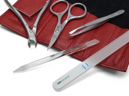 Set manichiură 5 instrumente, oțel inoxidabil FINOX®, GERmanikure [3]