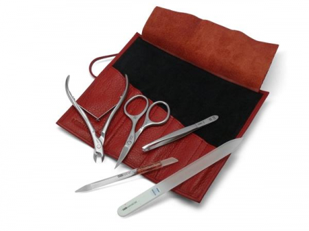 Set manichiură 5 instrumente, oțel inoxidabil FINOX®, GERmanikure [0]