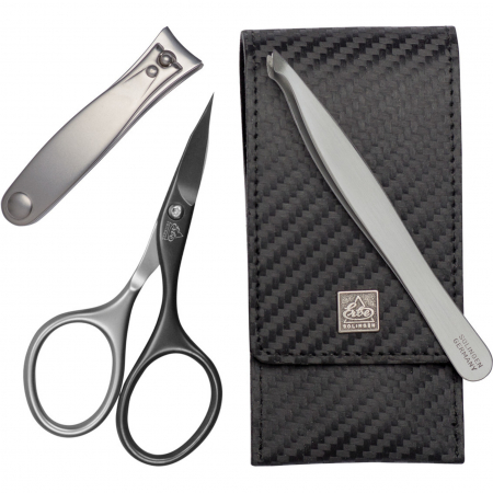 Trusă compactă manichiură Carbon look, 3 instrumente [1]