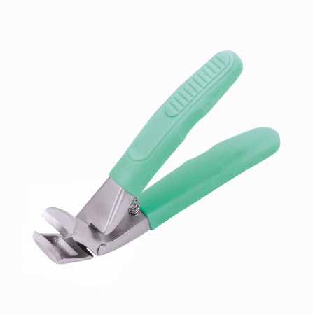 Unghiere Profesionale Solingen® - Unghiera manichiură/pedichiură cu mâner tip clește - verde