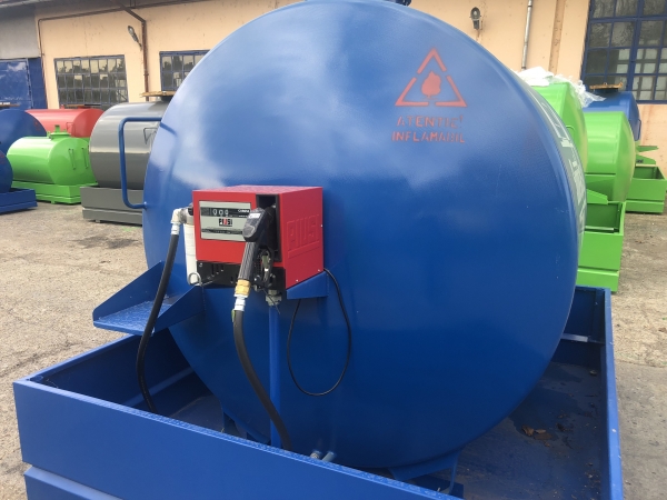 Rezervor suprateran 5000 litri cu pompa CUBE 56 cu contor mecanic [8]