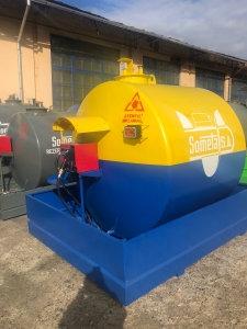 Rezervor suprateran 5000 litri cu pompa CUBE 56 cu contor mecanic [3]