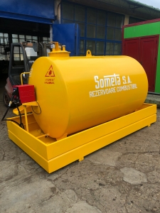Rezervor suprateran 5000 litri cu pompa CUBE 56 cu contor mecanic [2]