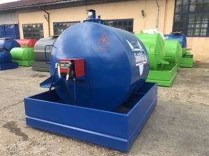 Rezervor suprateran 5000 litri cu pompa CUBE 56 cu contor mecanic [5]