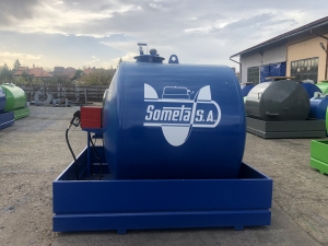 Rezervor suprateran 5000 litri cu pompa CUBE 56 cu contor mecanic [6]