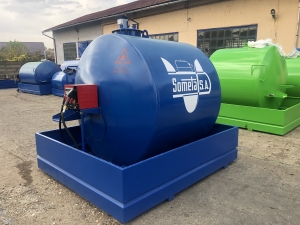 Rezervor suprateran 5000 litri cu pompa CUBE 56 cu contor mecanic [4]