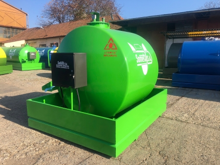 Rezervor suprateran 5000 litri cu pompa  ST BOX - verde [2]