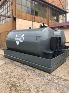 Rezervor suprateran 9000 litri cu pompa ST BOX - gri [0]