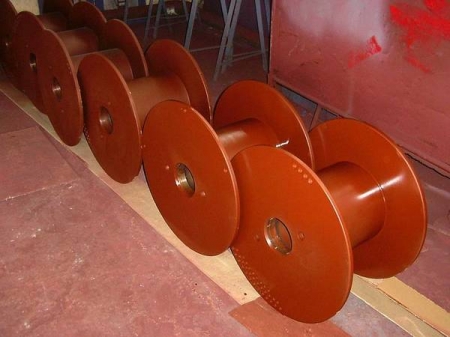 Tamburi metalici si bobine pentru infasurare conductori, cabluri si sarme [5]