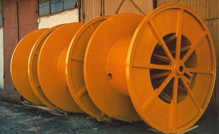 Tamburi metalici si bobine pentru infasurare conductori, cabluri si sarme [3]