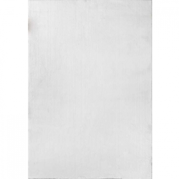 Covor pufos alb 150x230 cm [3]