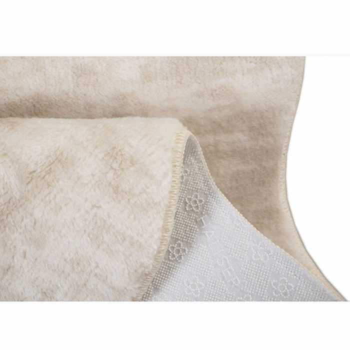 Covor pufos bej 120x180 cm [4]