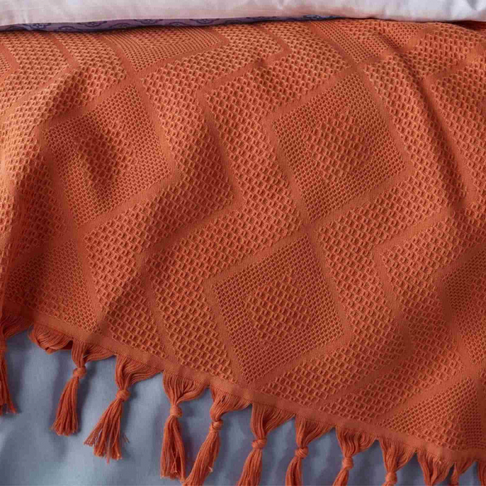 JAKARLI SET Lenjerie de pat + Pled 4 piese 220x240 cm [2]