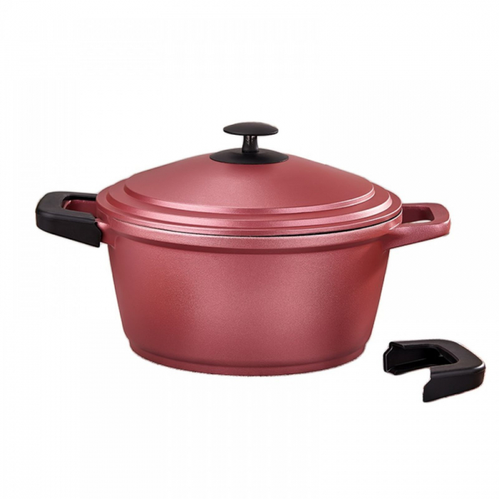 Cratita granit cu capac, 20 cm [2]