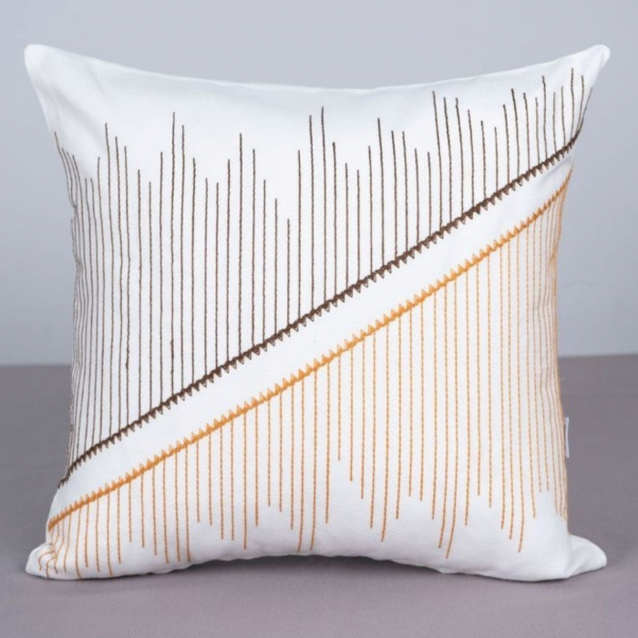 Set 2 Perne decorative broderie 43x43 cm [4]