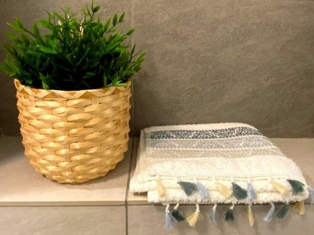 TEXTILE PENTRU BAIE - set prosop de fata ciucuri