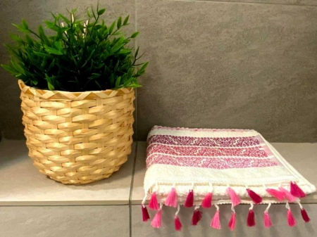 TEXTILE PENTRU BAIE - set prosop de fata ciucuri