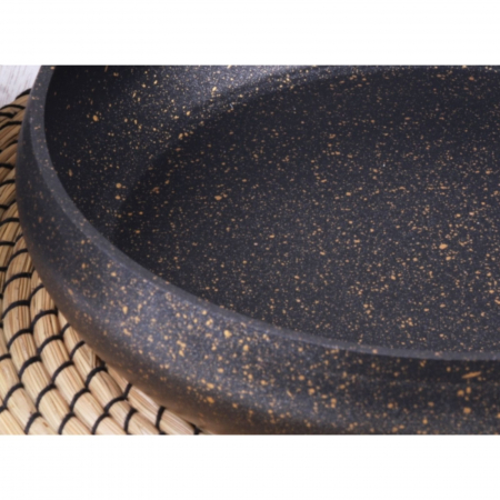 Set cratite granit maro cu capac 6 piese [3]