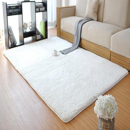 COVOARE - Covor pufos alb 150x230 cm