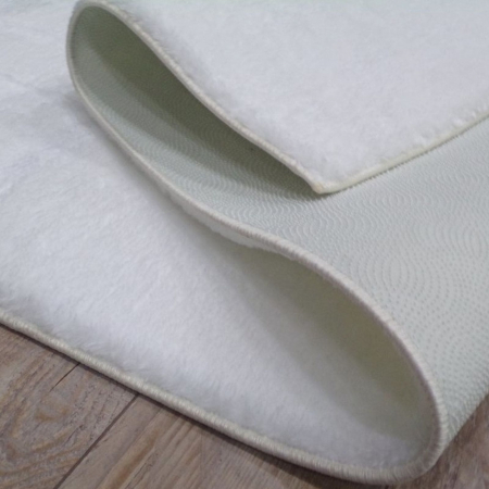 Covor pufos alb 150x230 cm [2]