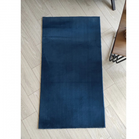 Covor pufos albastru 100x150 cm [1]