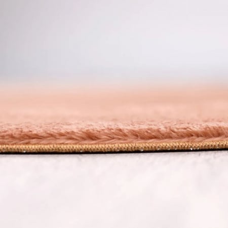 Covor pufos maro 80 cm [2]