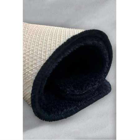 Covor pufos negru 100x160 cm [1]