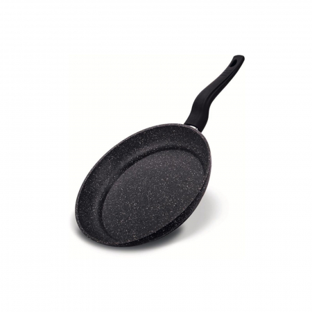 PENTRU GATIT - Tigaie granit cu capac 24 cm