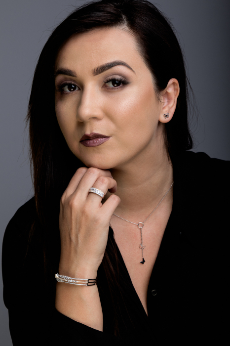 Bratara din argint 925, Piatra: zirconia fatetata si cubic zirconia, Culoare : transparenta , Sonis Silver [2]