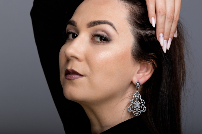 Cercei din argint 925, Piatra: cubic zirconia, Culoare: transparenta, Sonis Silver [2]