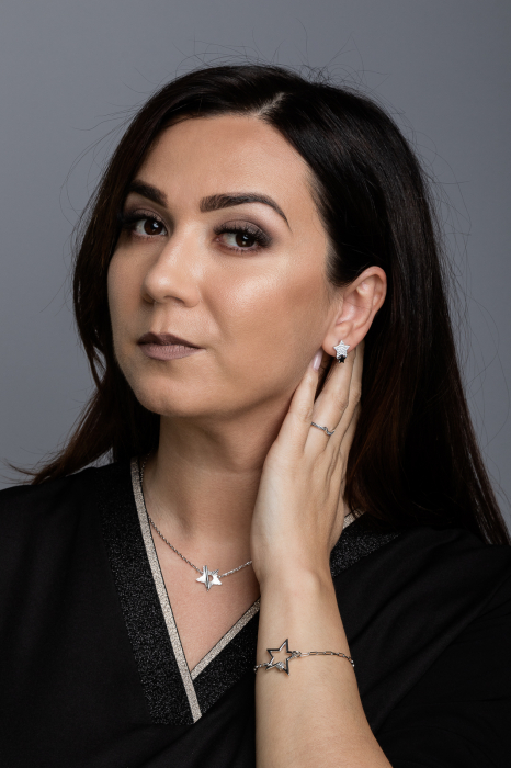 Inel din argint 925 rodiat,  Piatra: cubic zirconia, Culoare: transparenta, Sonis Silver [3]