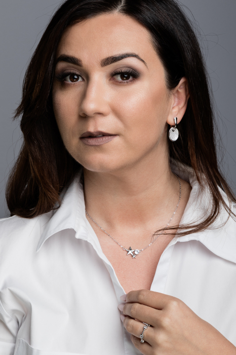 Inel din argint 925 rodiat, Piatra: zirconia fatetata,  Culoare: transparenta, Sonis Silver [3]