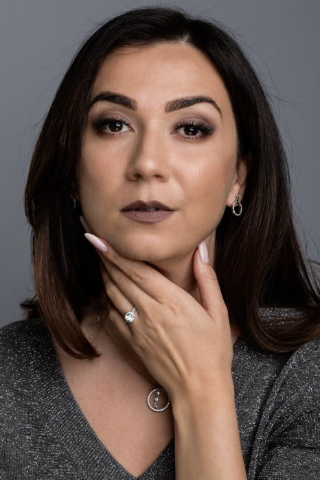 Inel din argint 925 rodiat, Piatra: zirconia fatetata si cubic zirconia,  Culoare: transparenta, Sonis Silver [3]