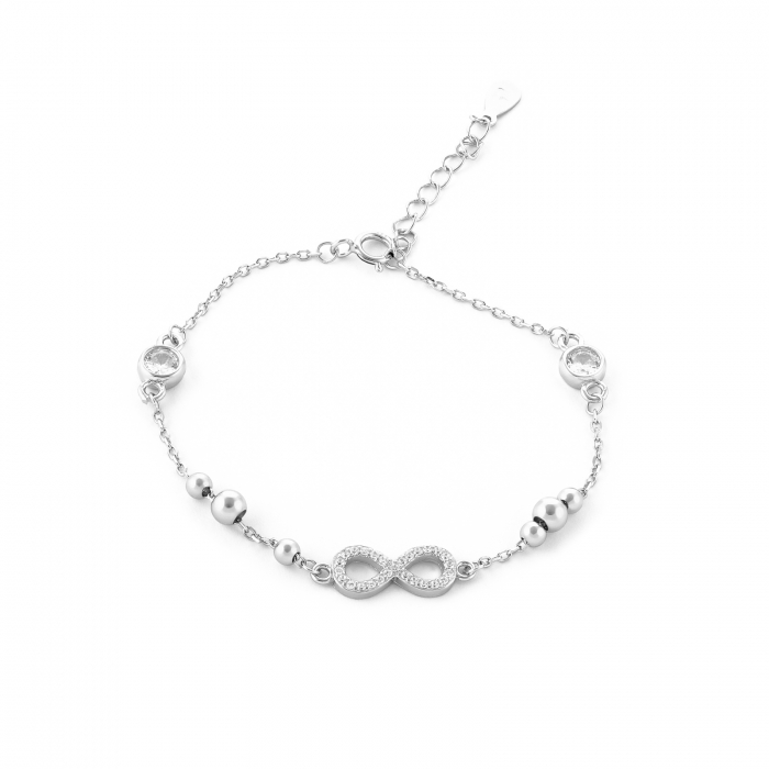 Bratara din argint 925, Piatra: cubic zirconia, Culoare: transparenta,Sonis Silver [1]