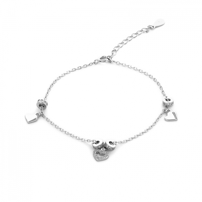 Bratara din argint 925, Piatra: cubic zirconia, Culoare : transparenta ,  Sonis Silver [1]