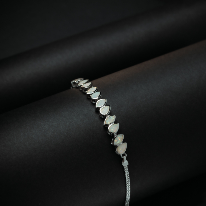 Bratara din argint 925, Piatra: opal, Sonis Silver [2]