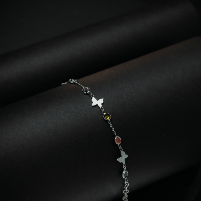 Bratara din argint 925, Piatra: zirconia fatetata, Sonis Silver [2]